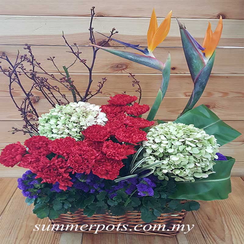 Flower Basket 033
