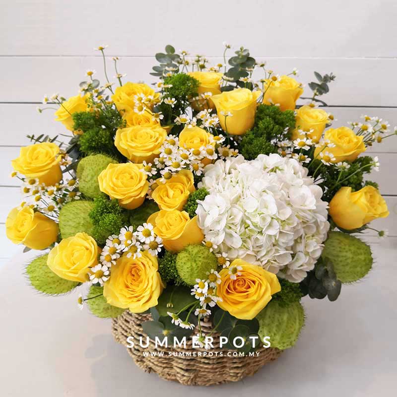 Flower Basket 200