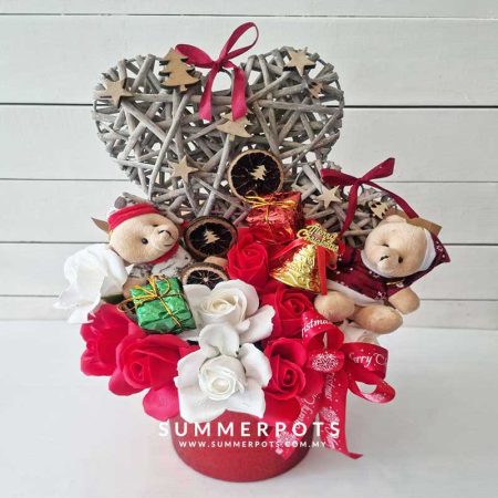 Xmas Soap Flowers 20